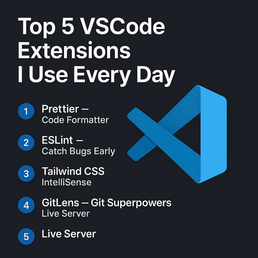 Top 5 VSCode Extensions I Use Every Day